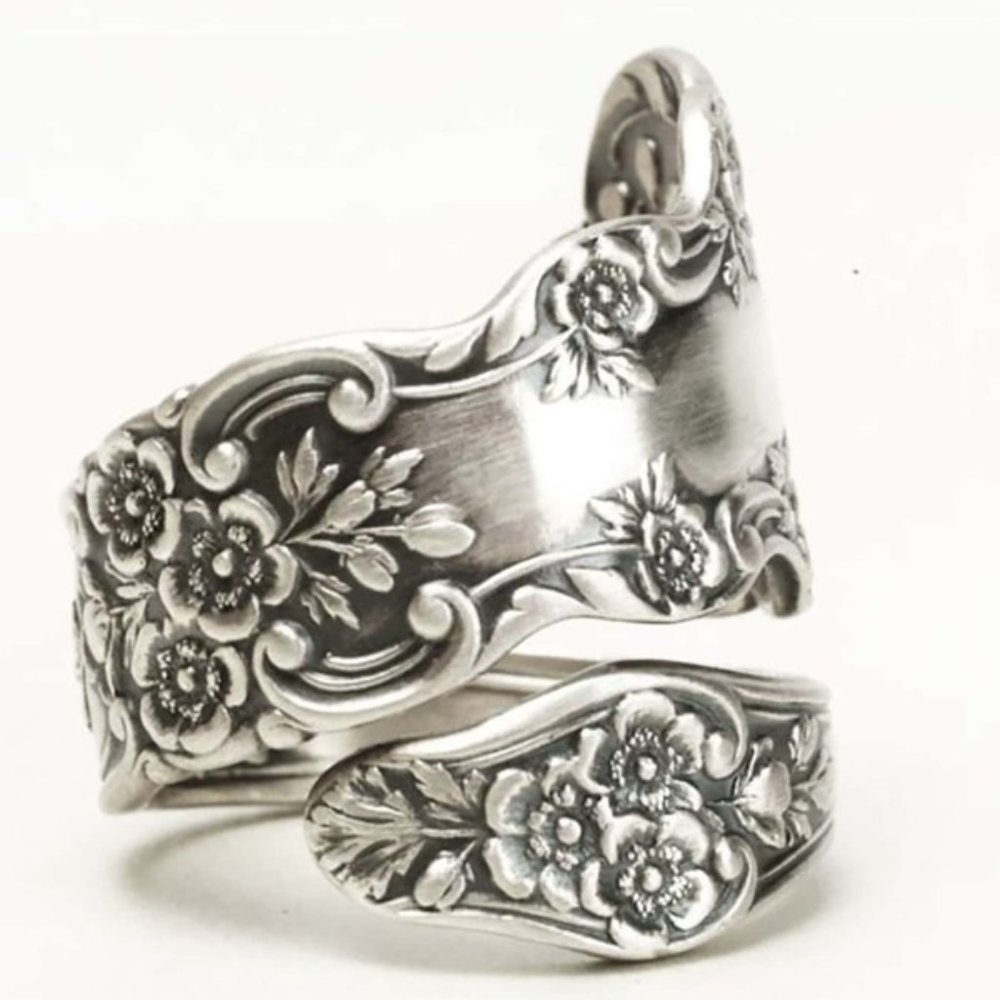 Flower wrap ring